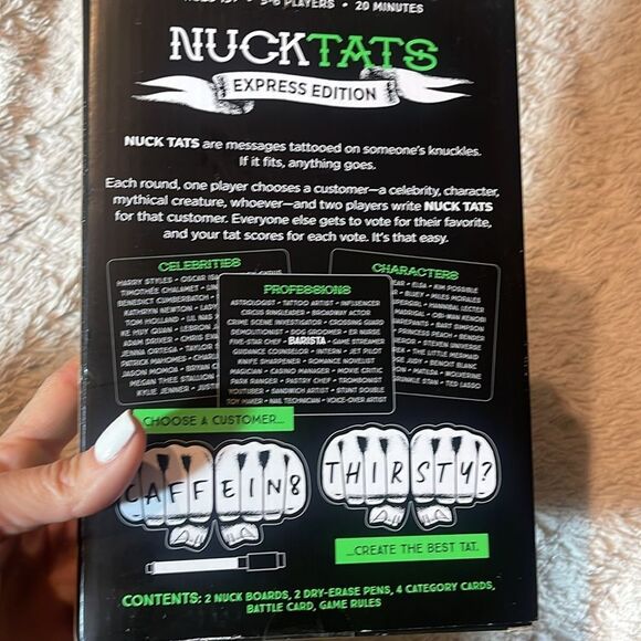 NEW Nuck tats party game by Funko games - Picture 3 of 4